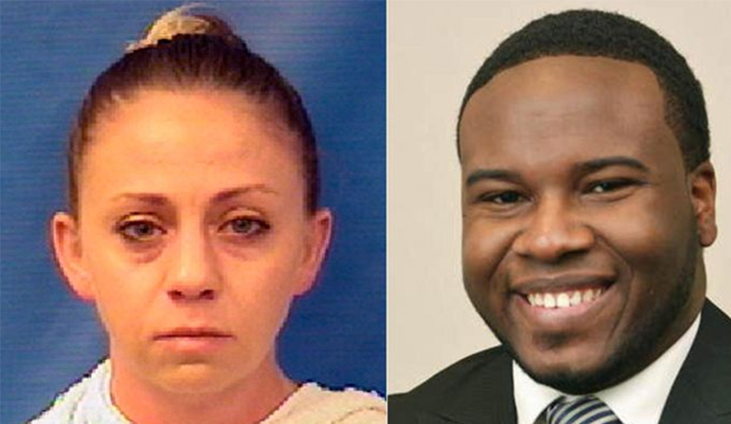 Botham Jean Amber Guyger Photos courtesy of Mesquite County Police and HARDING UNIVERSITY/KCSO/AP
