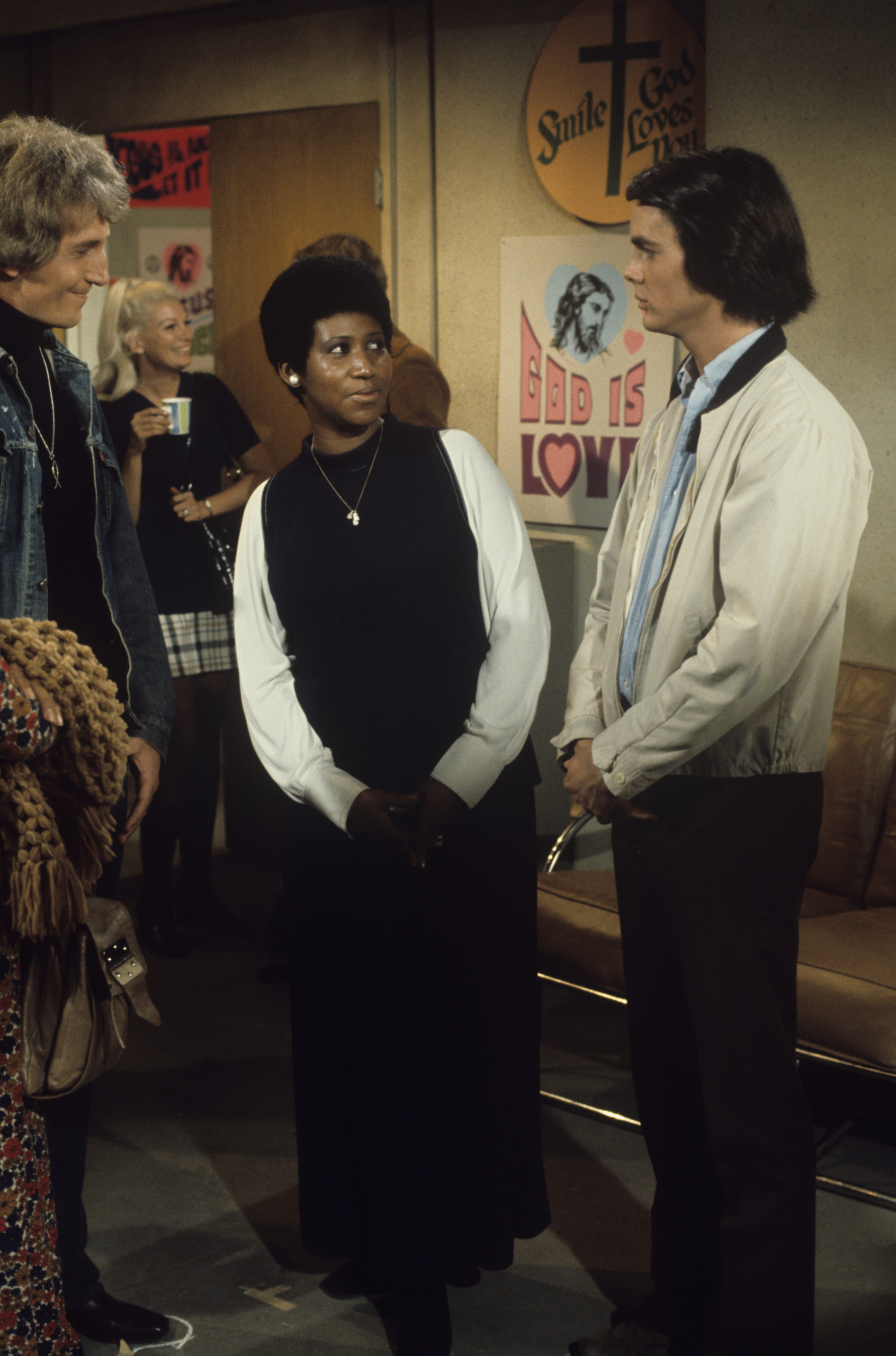 Aretha Franklin Makes Guest Appearance on Show 'Room 222,' 1972