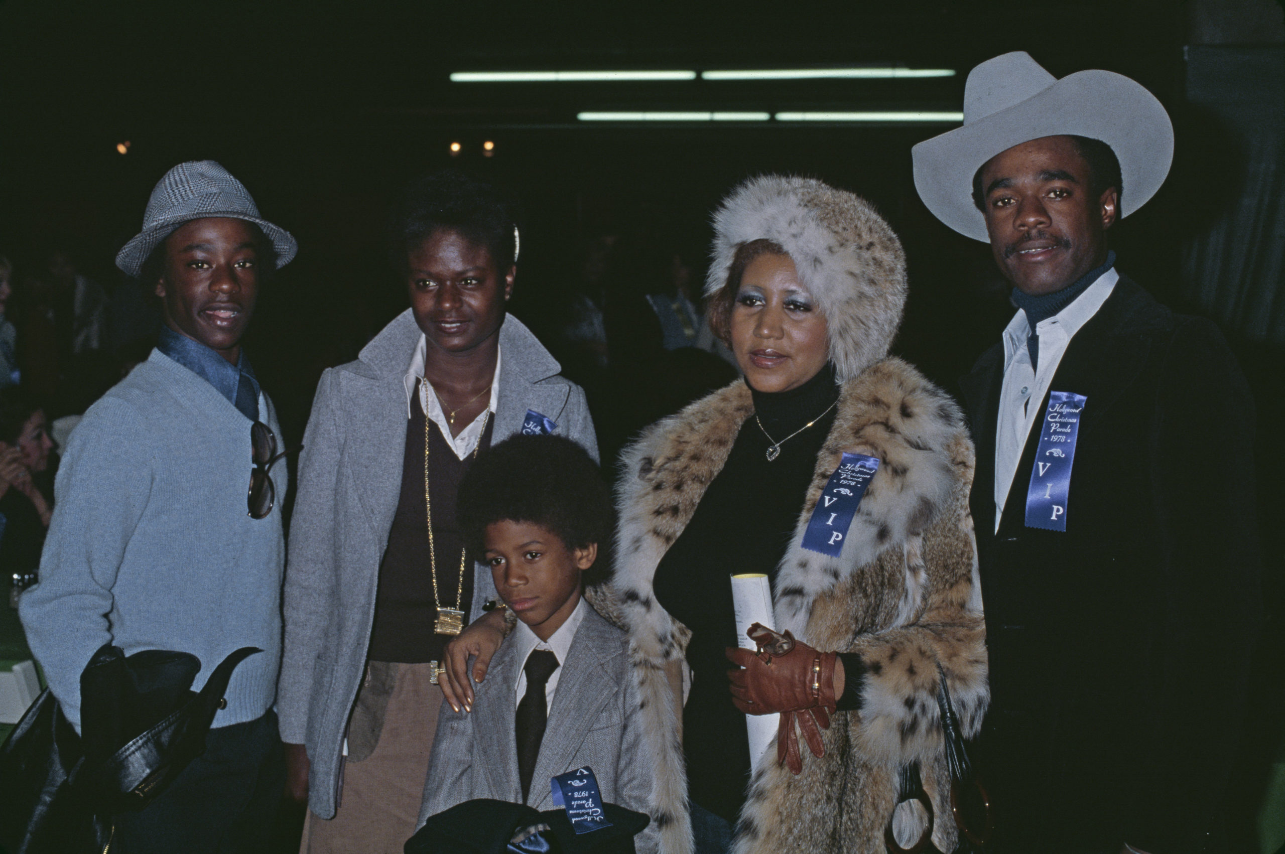Aretha Franklin at the Hollywood Christmas Parade
