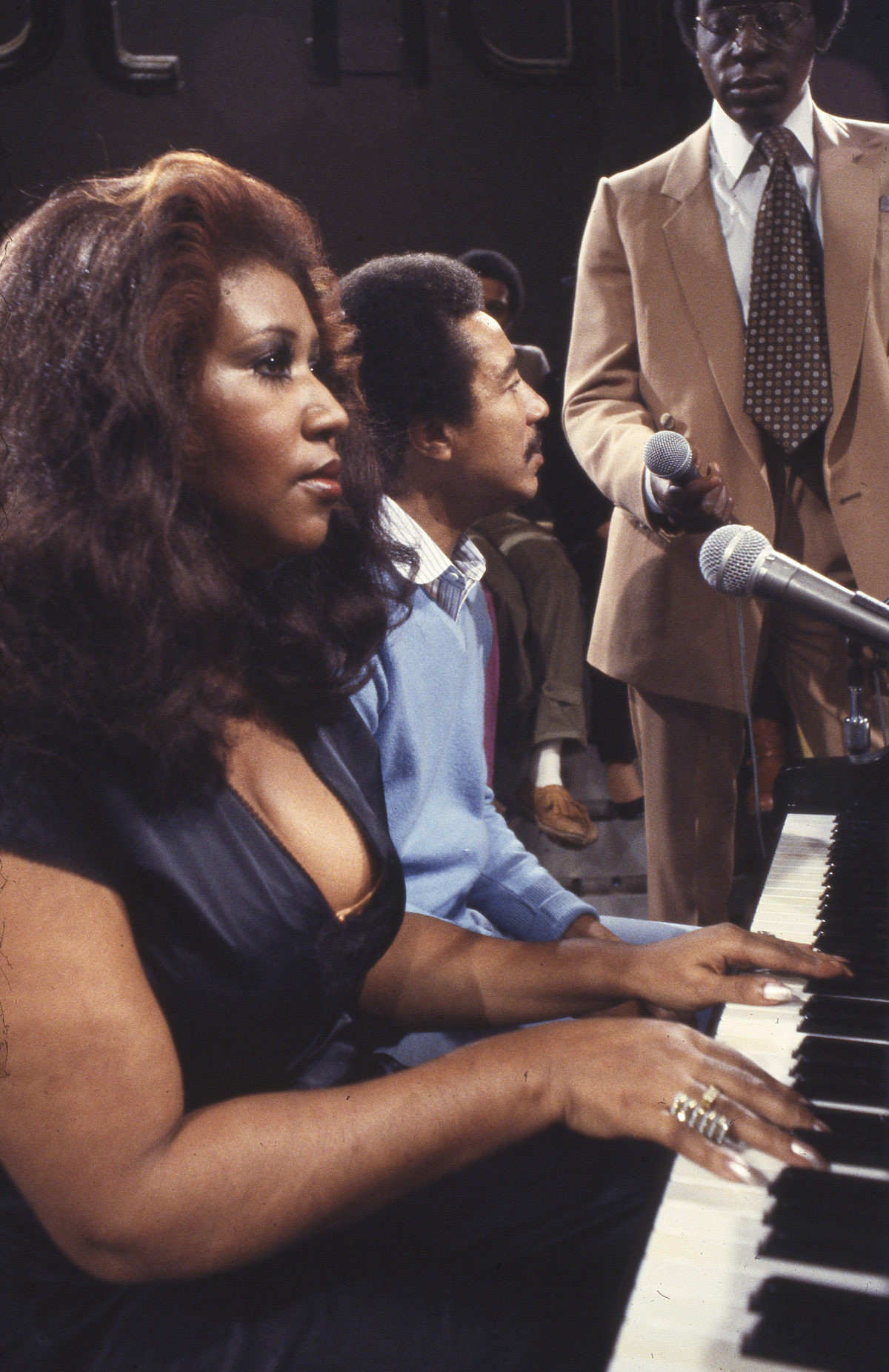 Aretha Franklin and Smokey Robinson, 1979