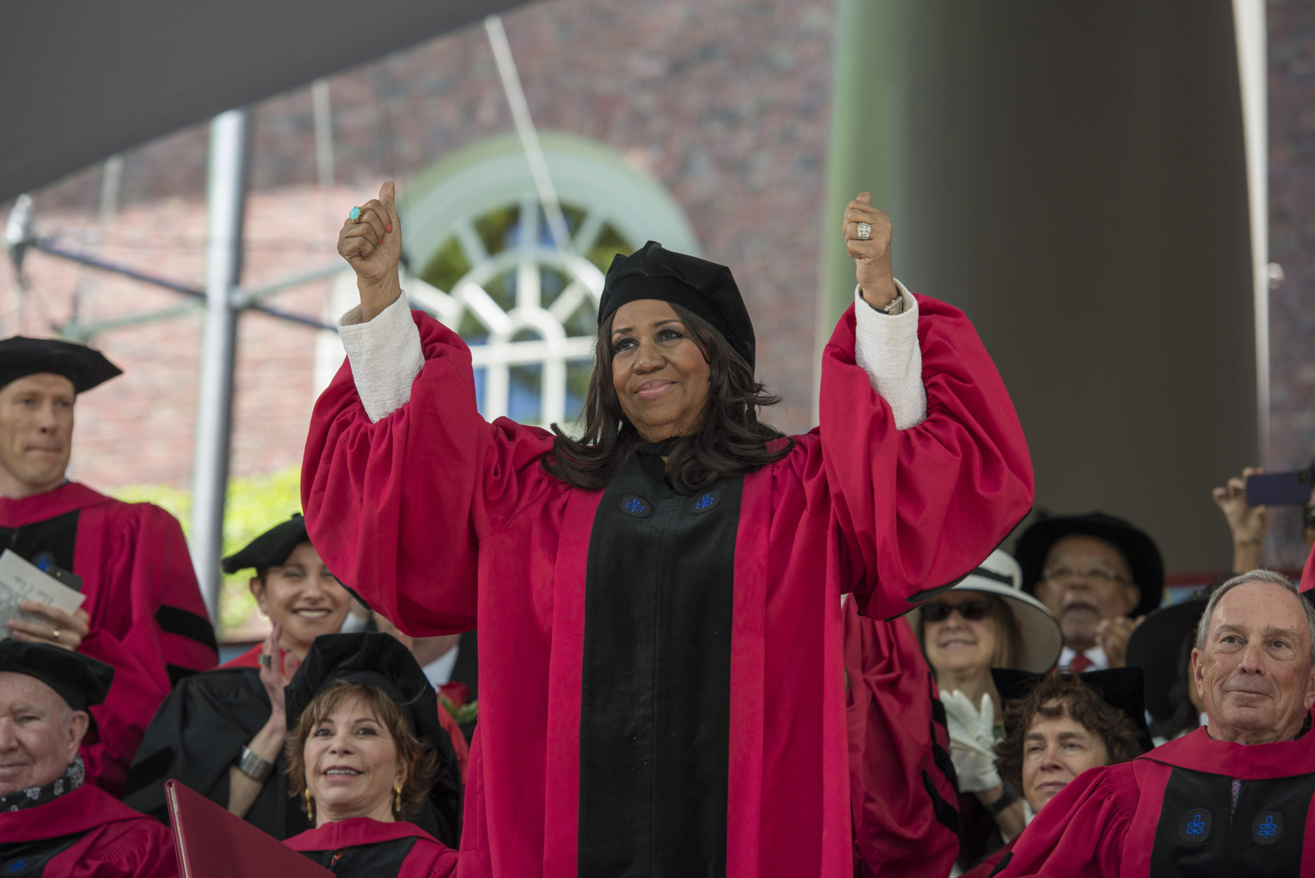 Aretha Franklin Awarded Honorary Doctorate at Harvard University, 2014
