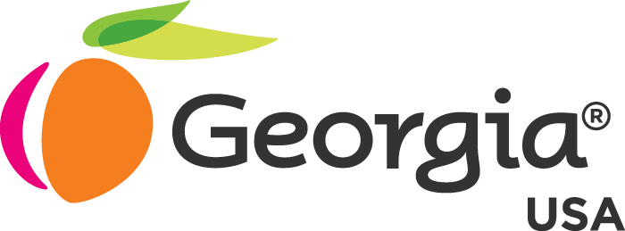 Georgia USA Peach logo