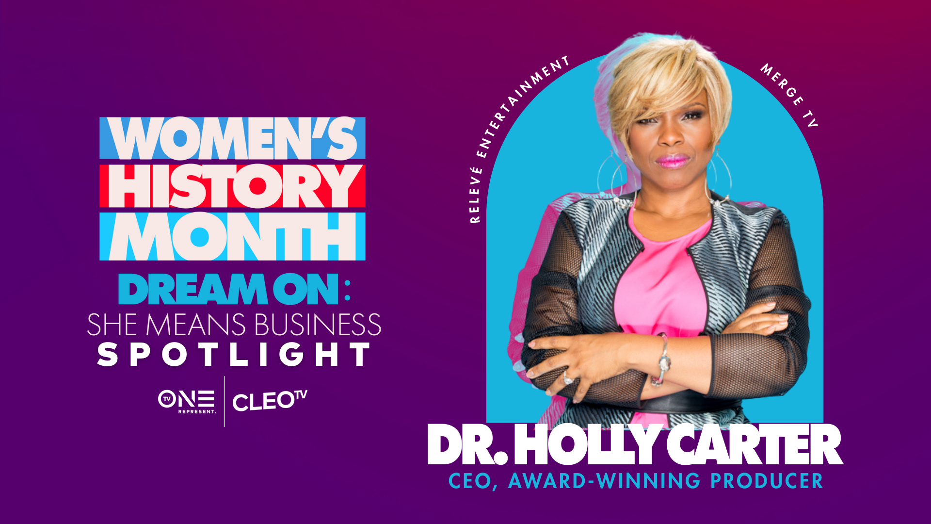 Women's History Month "She Means Business" Spotlight: Holly Carter